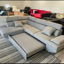 $10 Down Payment Finance 🕵🏼‍♀️New Foreman Sleeper Sectional Sofa