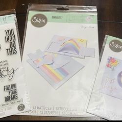 $6 EACH $50 Value SIZZIX SET (READ)