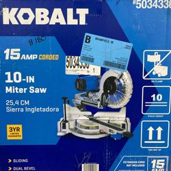 Kobalt 10in Corded Miter Saw