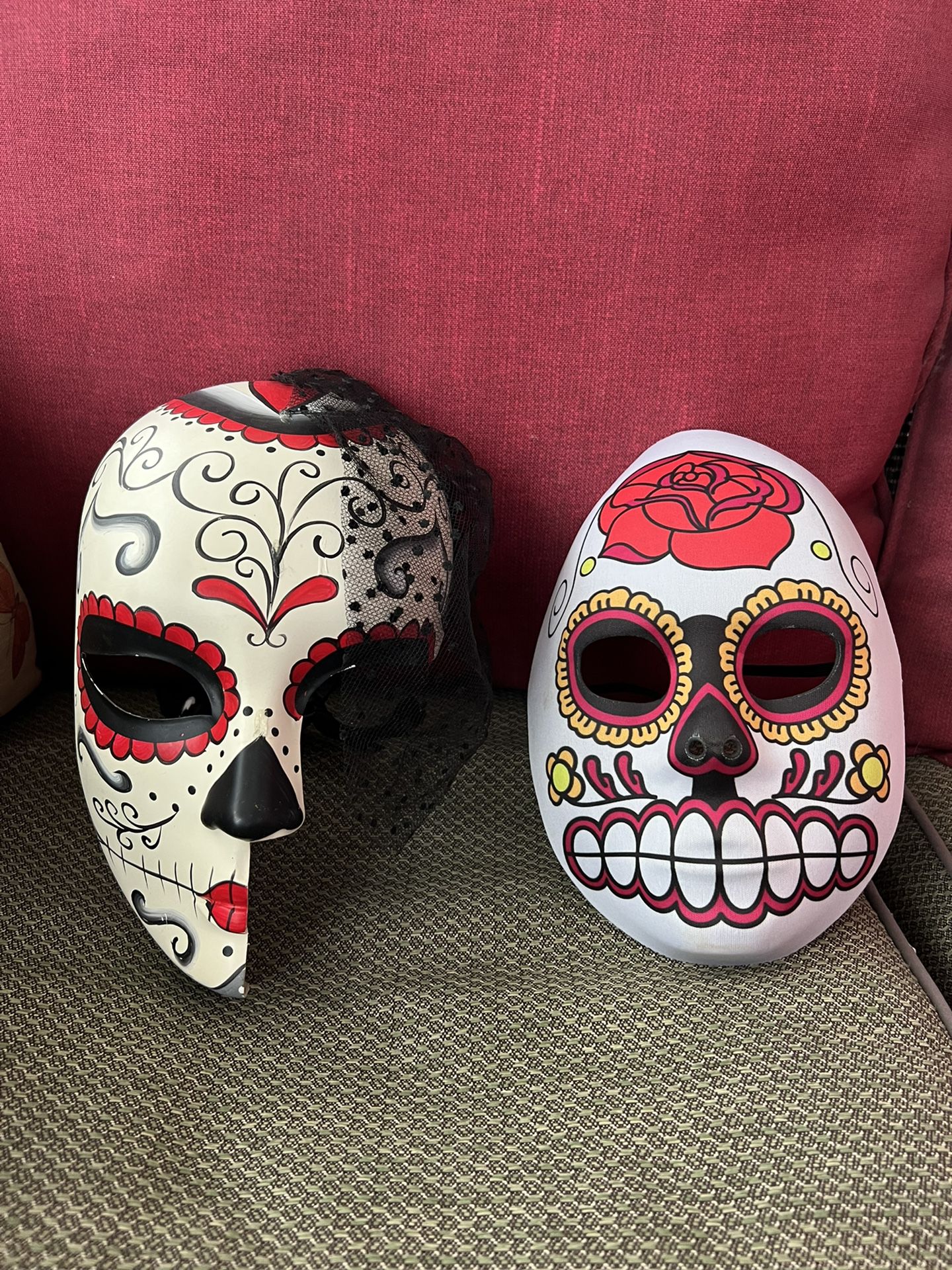  2 Catrina collection masks