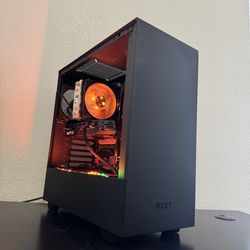 🔥 Custom 6 Core Gaming PC — i5 9600K | RX 580 4GB | 20GB RAM | NZXT Case