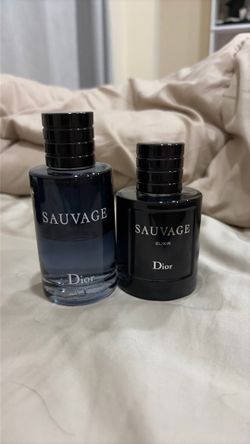 Dior Sauvage Bundle – Elixir ~90% + EDT ~40%– Authentic, Great Condition