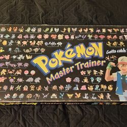 Pokemon Master Trainer Board Game 1999