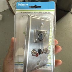 Brand New Philmore Audio Wall Plate