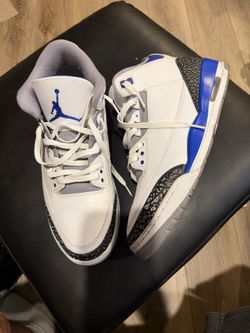 Racer blue Jordan 3s