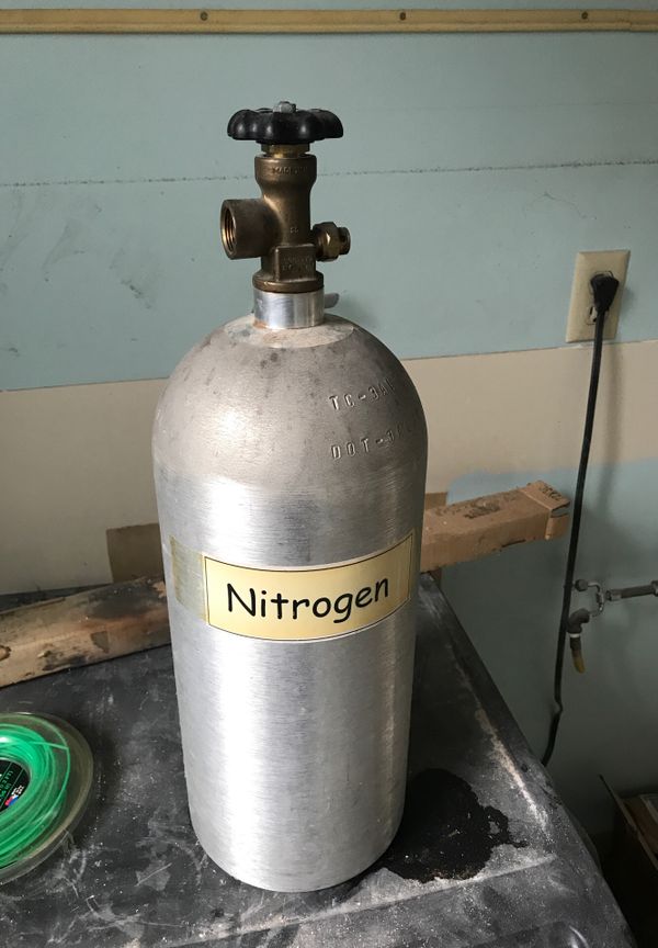 Aluminum Noz tank clean 10 lb for Sale in Los Angeles, CA OfferUp