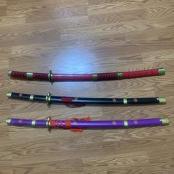 One Piece Zoro Cosplay Swords 