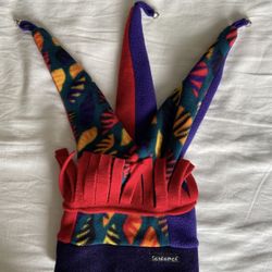 Vintage Fleece Jester Ski Hat 