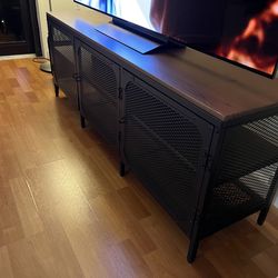 IKEA FJÄLLBO TV Unit - Black, 59” Wide, Like New