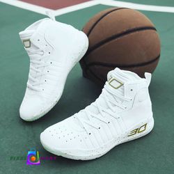 Fashion Men Basketball Shoes High Top Sneakers for Boys Basket Shoes Anti-slip Trainers High Quality Women Outdoor Sports Shoes

