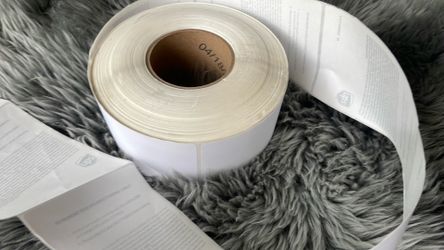 Roll of shipping labels