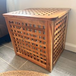 Acacia Storage Bench