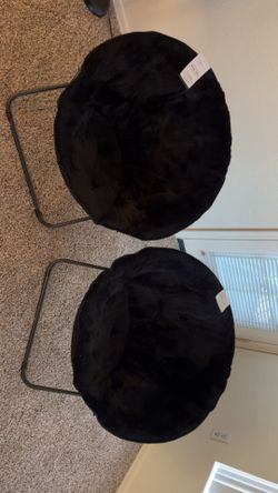 Brand new suede mainstay chairs