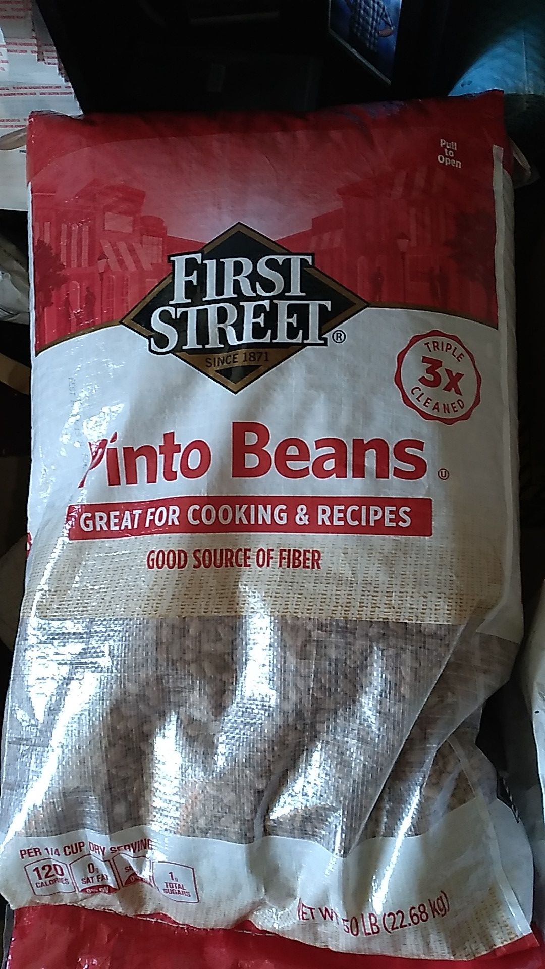 Pinto beans 50 lb bags $20 each