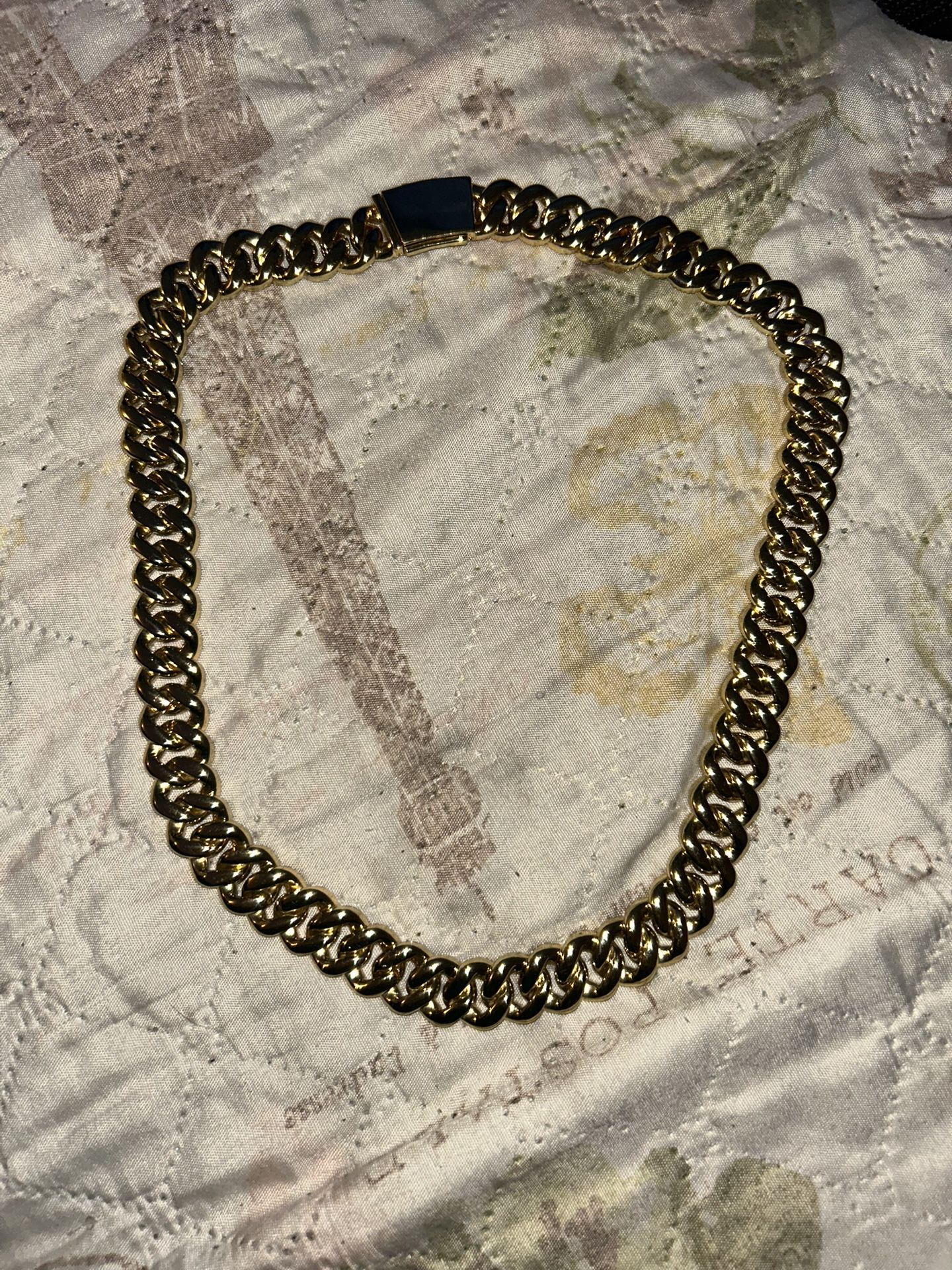 Gold Cuban Link Chain