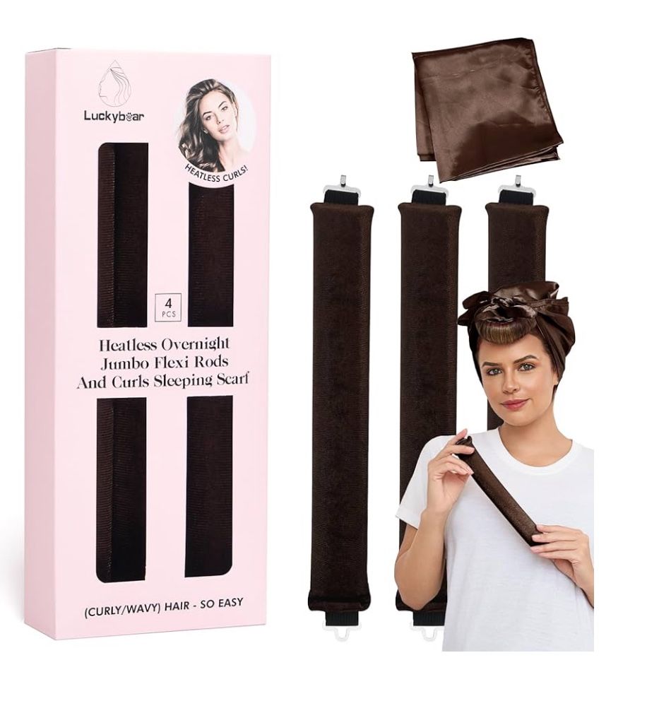 Heatless Curls Overnight Rods