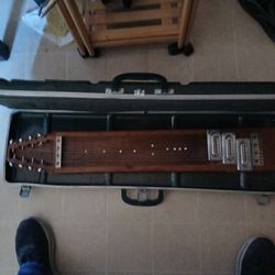 Homemade Steel Guitar. Led Paul Pickump. 