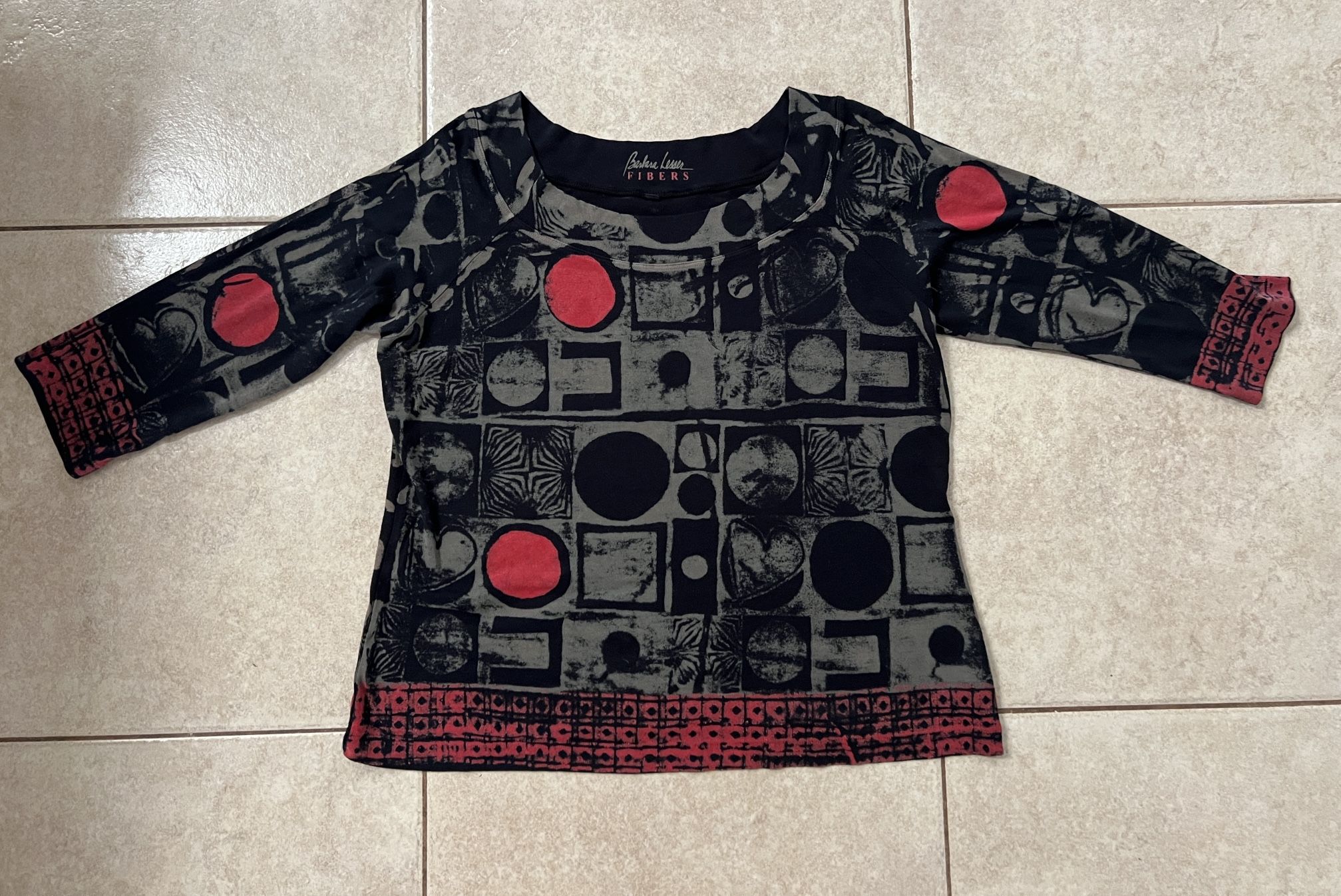 Barbara Lesser, Fibers, Hysteric Glamour Style Cop Copine COTTON, Size L