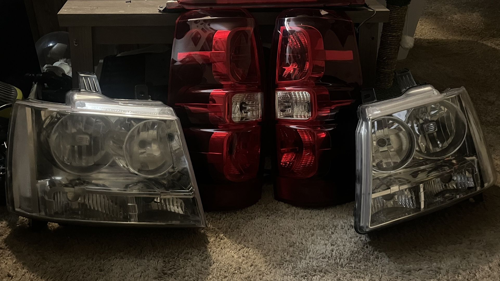 Headlight, Tail Light And Third Brake Light Assembly