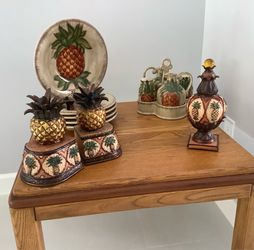 Tropical Pineapple Home Decor - priced individually