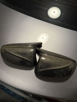 Infiniti Q60/Q50 V2 Carbon Mirror Caps