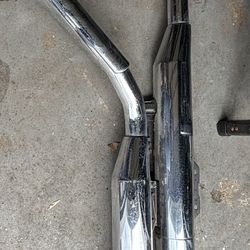 21’’ Stainless Slash Cut Cruiser Muffler