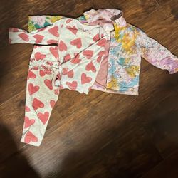 Baby Girl  Jacket and Heart Pants