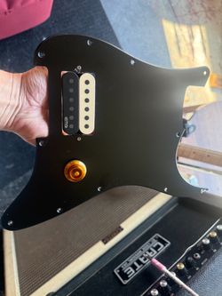 Pre loaded pickguards