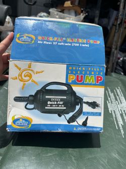 Intex Quick-Fill Electric Air Pump – Like New
