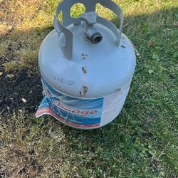 Empty Propane Tank