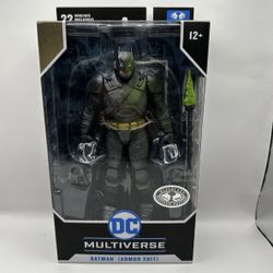 MCFARLANE DC MULTIVERSE BATMAN (ARMOR SUIT) 7" ACTION FIGURE PLATINUM EDITION