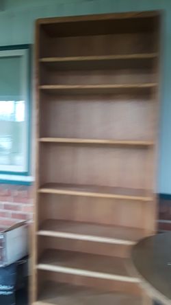 Solid Wood Bookshelf