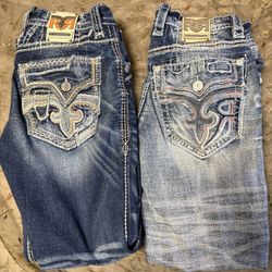 Men’s Rock Revival Jeans 