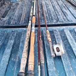 Fishing rods and reels
