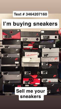 Sell Me Your Shoes Sneakers