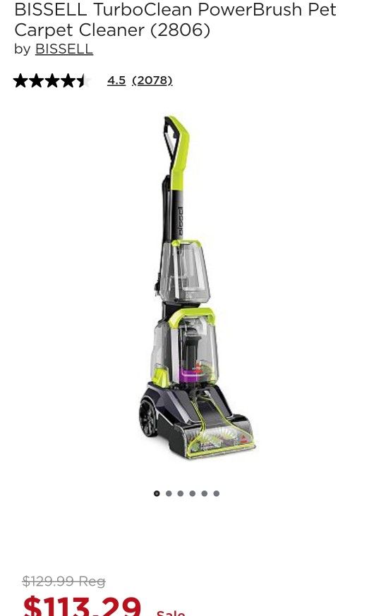 Brand New Bissell Carpet Cleaner 