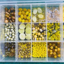 Yellow Tone Beads