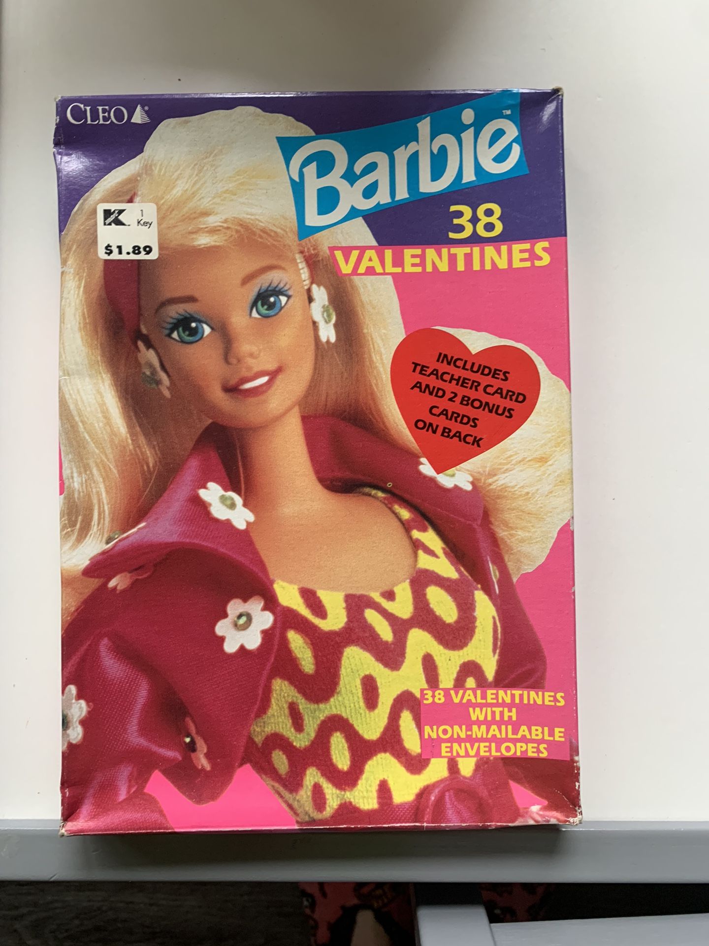 Vintage 1994 Cleo Barbie Valentines