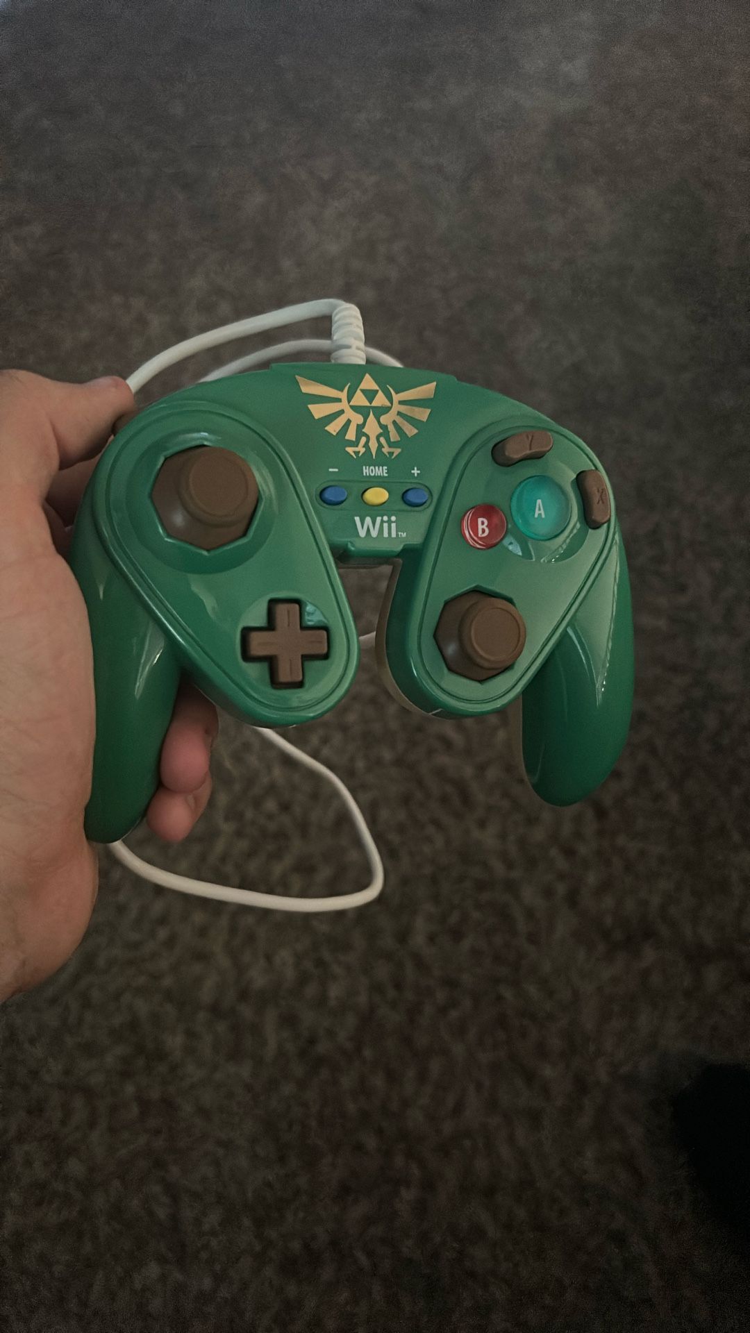 Wii GameCube Controller (BROKEN)