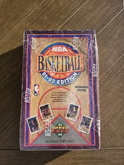 1991-92 Upper Deck High Series Basketball Factory Sealed Hobby Box