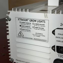 XtraSun Grow Lights 400W Sodium Ballast 