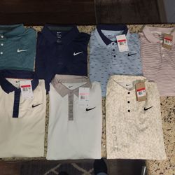 NEW NIKE GOLF POLOS 