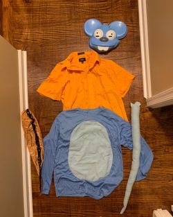 Scratchy Halloween costume. Adult L