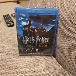 Harry Potter Complete 8 Film Blu Ray Set