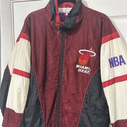 Vintage Miami Heat Jacket large 
