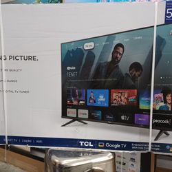 55" 55" Screen Led Smart 4k By TCL. Brand New