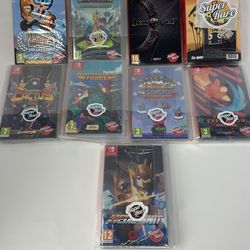 Super Rare Games Nintendo Switch Releases. Pricing In Description