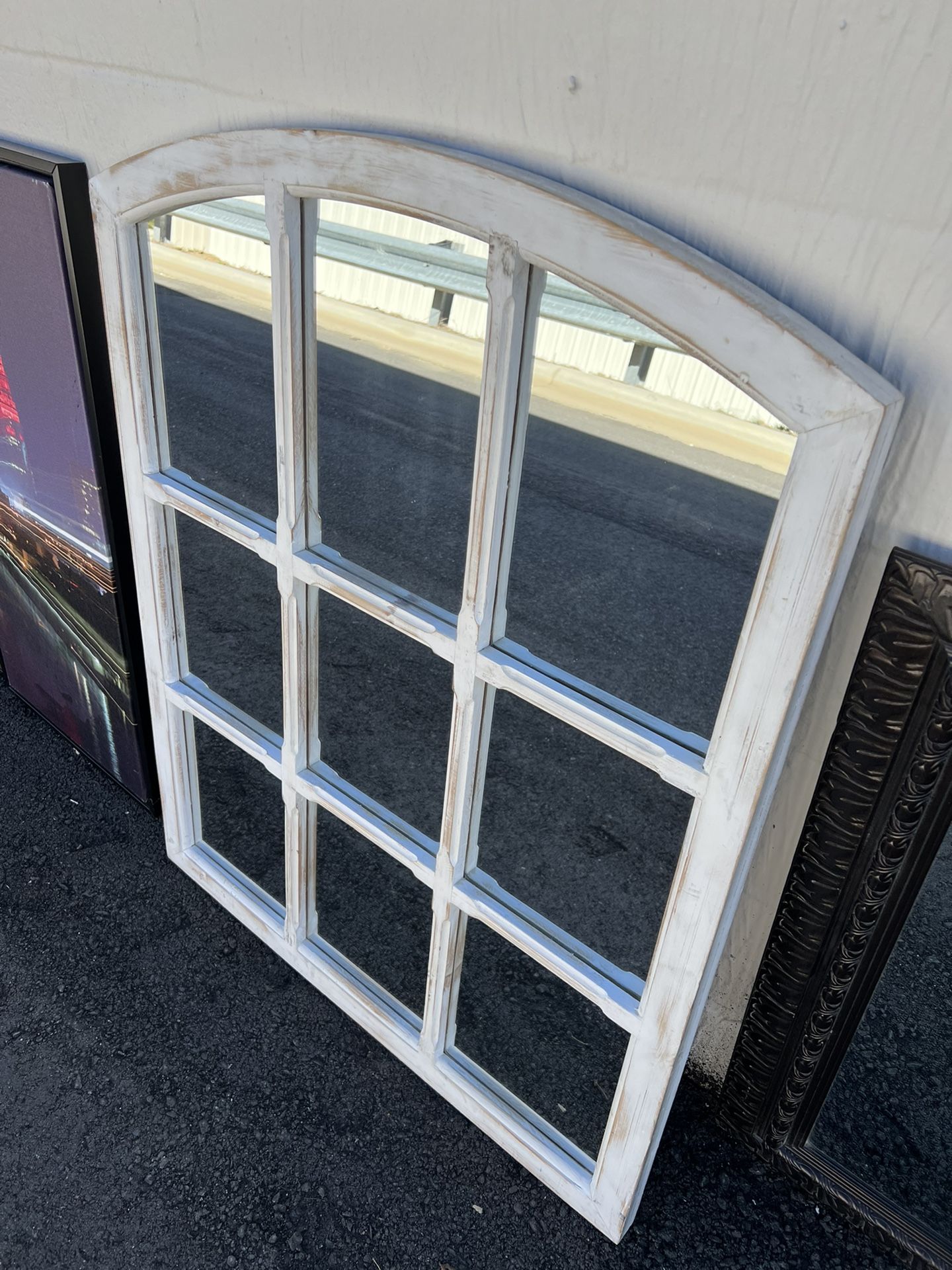 Beautiful Arched Window Decor Mirror