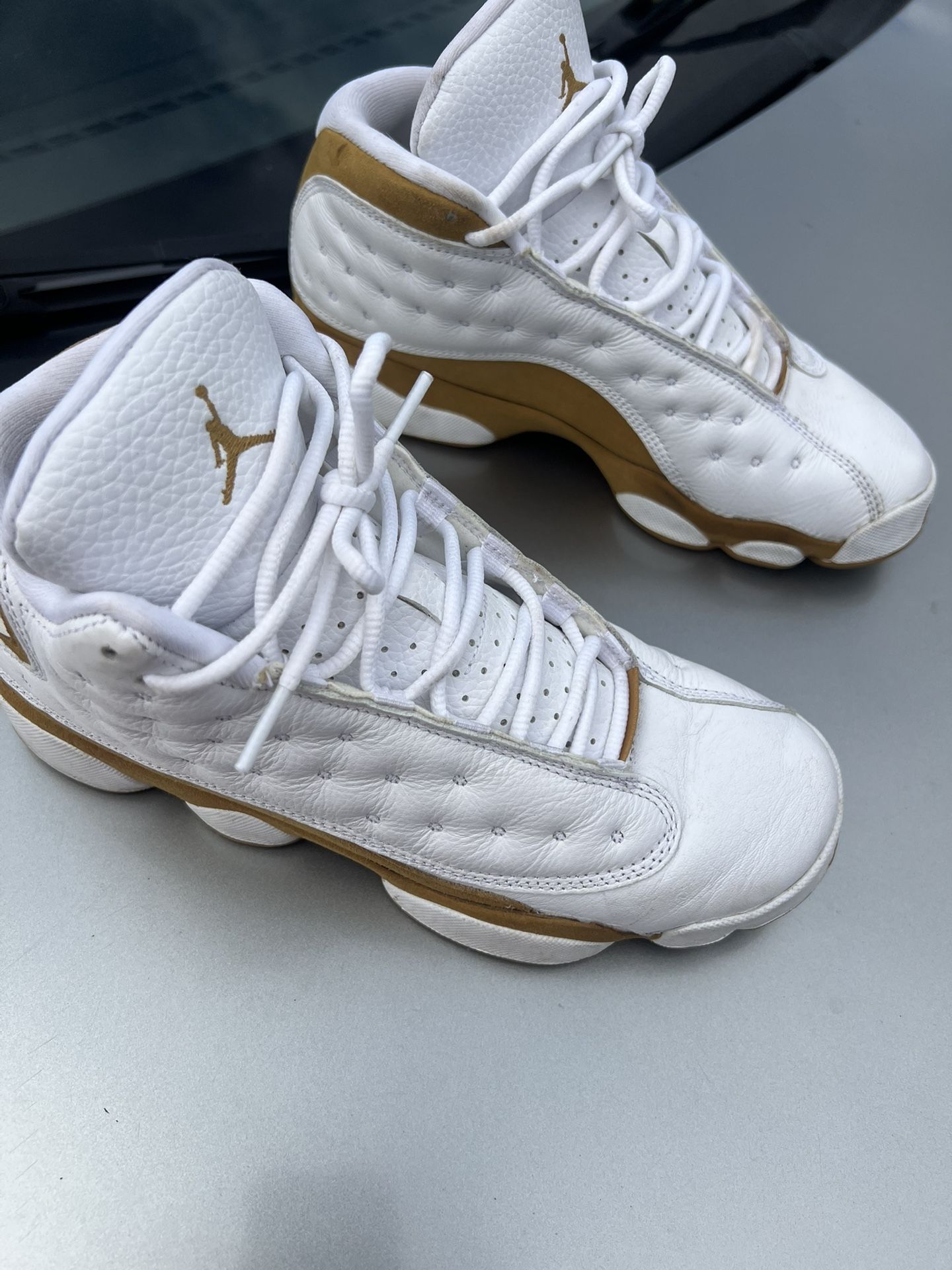 jordan retro wheat 13s size 7y