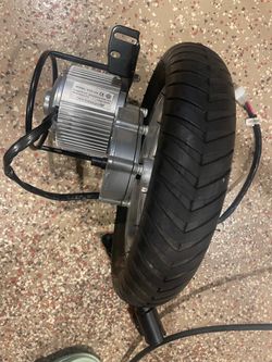 Currie Technologies 36V 1000W Electric Scooter Motor & Rear Wheel Assembly – XYD-18A